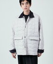 【UNIVERSAL OVERALL】for M FLAG QUIL TING JACKET