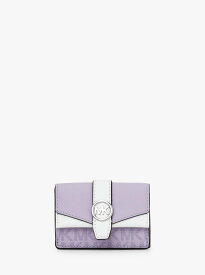 MICHAEL KORS GREENWICH フラップ トライフォールド エクストラスモール マイケルコース マイケル・コース 財布・ポーチ・ケース 財布 パープル【送料無料】