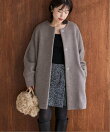 TICCA / ティッカ ノーカラーコート