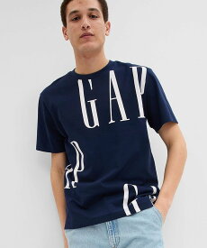 【SALE／35%OFF】GAP (U)GapロゴTシャツ(ユニセックス) ギャップ トップス カットソー・Tシャツ グレー ホワイト ネイビー