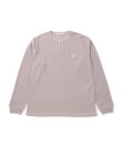 ステッチワッフルロングスリーブTシャツ