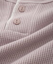 ステッチワッフルロングスリーブTシャツ