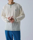 ステッチワッフルロングスリーブTシャツ