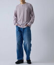 ステッチワッフルロングスリーブTシャツ