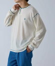 ステッチワッフルロングスリーブTシャツ