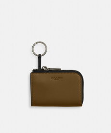 【SALE／62%OFF】COACH OUTLET 【公式】ジップ キー ケース コーチ　アウトレット 財布・ポーチ・ケース その他の財布・ポーチ・ケース グリーン【送料無料】