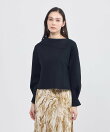 【La maglia】 アシンメトリーカラーニット