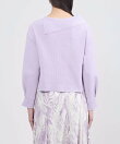 【La maglia】 アシンメトリーカラーニット