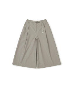 Snow Peak Clend Women's Wide Cropped Pants �X�m�[�s�[�N �p���c �J�[�S�p���c �u���b�N�y���������z