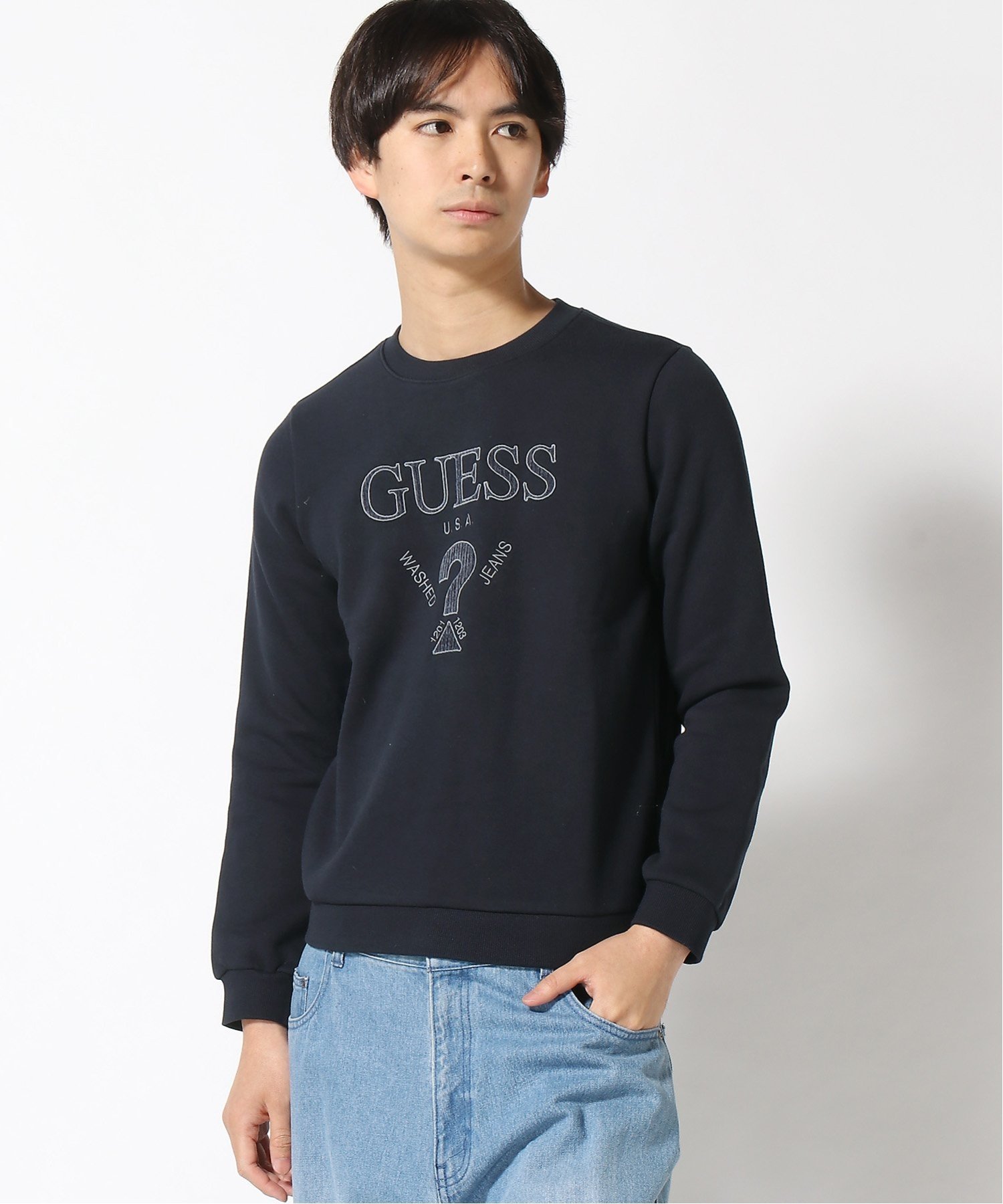 GUESS｜(M)Logo Sweatshirt | Rakuten Fashion(楽天ファッション／旧