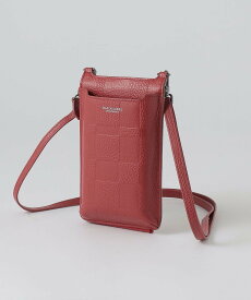 【SALE／20%OFF】BLACK LABEL CRESTBRIDGE カラーランエンボスクレストブリッジチェックスマホショルダー ブルーレーベル / ブラックレーベル・クレストブリッジ 財布・ポーチ・ケース コインケース・小銭入れ・札入れ グレー ホワイト ブルー レッド ブラック【送料無料】