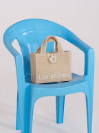【SALE／30%OFF】LILY BROWN 【限定カラー】【LILY BROWN×MARY QUANT】ジュートロゴトート リリーブラウ…