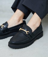 Mazell 【Mazell】トラックソールビットローファー バンヤードストーム シューズ・靴 ローファー ブラッ…