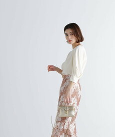 【SALE／50%OFF】NATURAL BEAUTY BASIC タックスリーブブラウス ナチュラルビューティベーシック トップス シャツ・ブラウス ホワイト グレー パープル