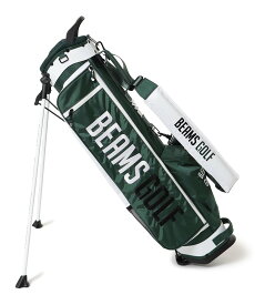 BEAMS GOLF 【百名品】BEAMS GOLF / オリジナル スリムスタンド キャディバッグ 2 ビームス ゴルフ スポーツ・アウトドア用品 ゴルフグッズ ホワイト グリーン【送料無料】