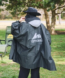 【SALE／30%OFF】niko and ... 【CITY CREEK】EVAレインポンチョ ニコアンド ジャケット・アウター レインコート グレー ブラック グリーン