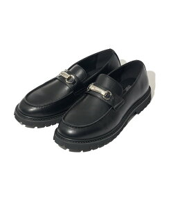 �ySALE�^30%OFF�zSubciety Metal plate loafers �T�u�T�G�e�B �V���[�Y�E�C ���[�t�@�[ �u���b�N�y���������z
