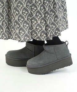 UGG AO CLASSIC ULTRA MINI PLATFORM u[Ru[ V[YEC u[c ubNyz