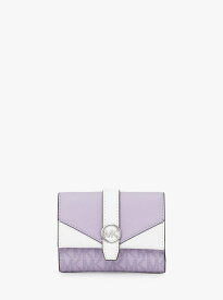 MICHAEL KORS GREENWICH エンベロープ トライフォールド ウォレット ミディアム マイケルコース マイケル・コース 財布・ポーチ・ケース 財布 パープル【送料無料】