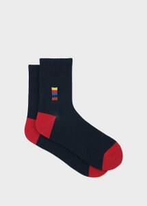 Paul Smith �A�[�e�B�X�g�X�g���C�v�u���b�N �\�b�N�X �|�[���E�X�~�X �C���E���b�O�E�F�A �C�� �l�C�r�[ �u���b�N