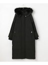 【SALE／60%OFF】GRACE CONTINENTAL リブ袖ロングダウンコート グレースコンチネンタ...
