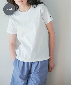 URBAN RESEARCH DOORS 『別注』Champion*DOORS ジャージーTシャツ アーバンリサーチドアーズ トップス カットソー・Tシャツ ホワイト グレー ブルー イエロー【送料無料】