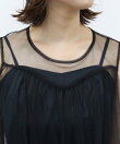 short gilet set tulle dress