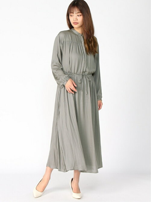 Te Chichi Techichi Terrasse サテンバンドカラーワンピース Rakuten Fashion 楽天ファッション 旧楽天ブランドアベニュー Bt3273