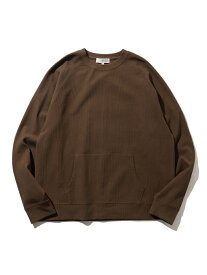 【SALE／60%OFF】B:MING by BEAMS B:MING by BEAMS / ソフトリップル ビッグシルエット カットソー ビームス アウトレット トップス カットソー・Tシャツ ブラック