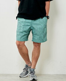 MEN'S MELROSE 【GRAMICCI/グラミチ】 NYLON PACKABLE SHORTS /ナイロンパッカブル ショーツ G3SMP017 メンズメルローズ パンツ その他のパンツ グリーン ブルー【送料無料】