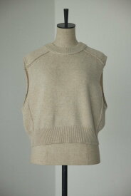 BLACK BY MOUSSY out linking knit vest ブラックバイマウジー トップス ニット ホワイト ブラック【送料無料】