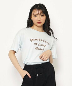 PINK-latte 【130cmあり】チェリーロゴTシャツ ピンク ラテ トップス カットソー・Tシャツ ホワイト グリーン ピンク ネイビー