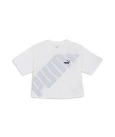 PUMA ウィメンズ プーマ パワー MX SS クロップド 半袖 Tシャツ プーマ トップス カットソー・Tシャツ