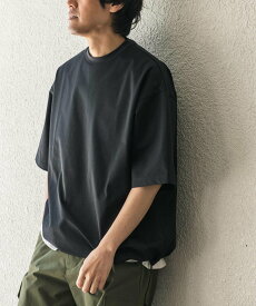 URBAN RESEARCH DOORS URD Drawstring Short-sleeve T-shirts アーバンリサーチドアーズ トップス カットソー・Tシャツ ホワイト ネイビー ブラック グレー【送料無料】