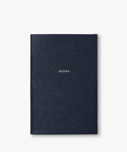 SMYTHSON Pastegrain Chelsea Notes スマイソン 文房具 手帳・メモ帳 ネイビー【送料無料】