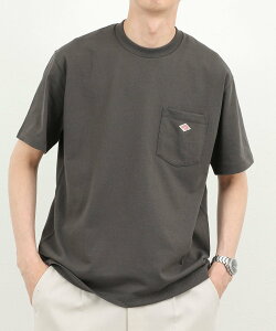 NOLLEY'S goodman �yDANTON/�_���g���zPOCKET T-SHIRT SOLID 26SS(DT-C0198TCB SOLID) �m�[���[�Y �g�b�v�X �J�b�g�\�[�ET�V���c �z���C�g �I�����W �O���[ �x�[�W���y���������z