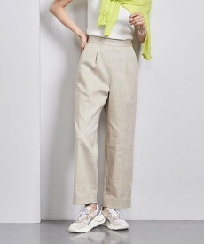 【SALE／60%OFF】UNITED ARROWS LINEN/P ストレートパンツ ユナイテッドアローズ アウトレット パンツ その他のパンツ ホワイト ネイビー パープル【送料無料】