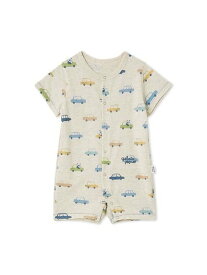 gelato pique 【BABY】半袖ロンパース ジェラートピケ マタニティウェア・ベビー用品 ロンパース・カバーオール イエロー グレー ホワイト ピンク レッド ベージュ【送料無料】