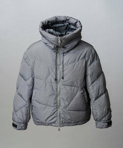 MAISON SPECIAL Garment-dye Prime-Over Hood Down Jacket ���]���X�y�V���� �W���P�b�g�E�A�E�^�[ �_�E���W���P�b�g�E�_�E���x�X�g �u���b�N �O���[�y���������z