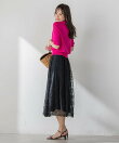 【WEB限定カラーあり】LUCINDAポロニット