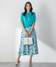【WEB限定カラーあり】LUCINDAポロニット