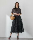 【WEB限定カラーあり】LUCINDAポロニット