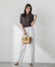 【WEB限定カラーあり】LUCINDAポロニット
