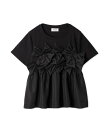 【HANAE MORI×CELFORDコラボ】【洗える】バタフライリボンチュニック