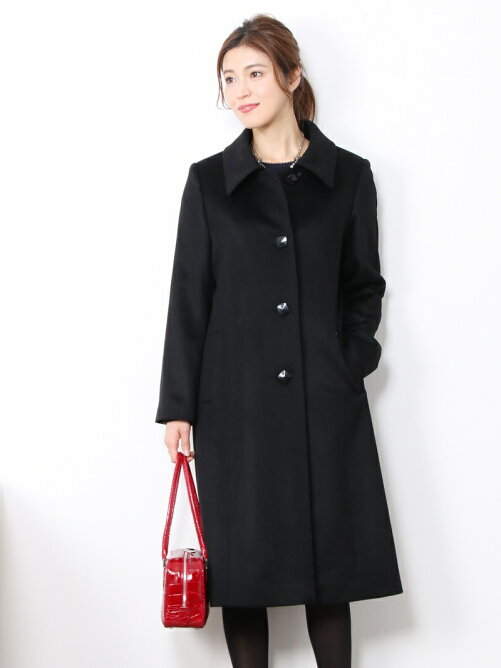 Sankyoshokai Piacenza 日本製カシミヤコート100 ステンカラーコートロング Rakuten Fashion 楽天ファッション 旧楽天ブランドアベニュー T