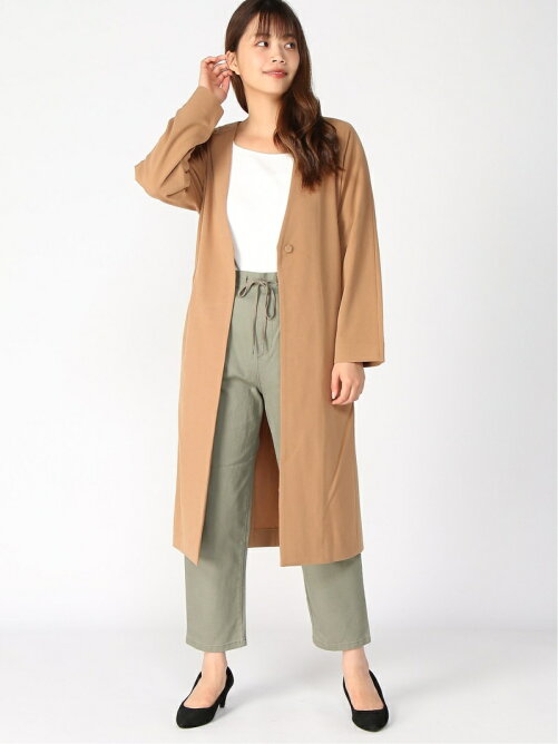 Te Chichi Techichi Terrasse ノーカラーコート Rakuten Fashion 楽天ファッション 旧楽天ブランド アベニュー Bt3275