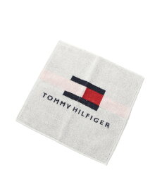 TOMMY HILFIGER TOMMY HILFIGER/(U)タオルハンカチ アウトフィット ファッション雑貨 ハンカチ・ハンドタオル ホワイト レッド