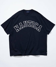 NAUTICA Arch Logo S/S Tee フリークスストア トップス カットソー・Tシャツ ホワイト グレー ブラック グリーン ネイビー【送料無料】