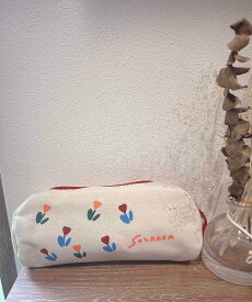 【SALE／55%OFF】Mignonjour Mignonjour/(W)フラワープリントペンケース ミニョントレフル ルームヨンマルサンセレクティッド 財布・ポーチ・ケース ポーチ