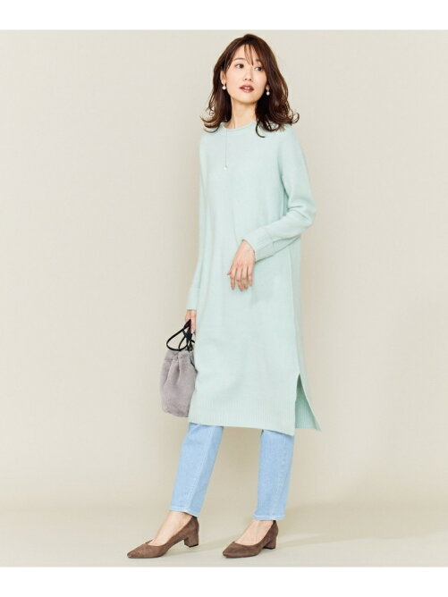 組曲 Oggi1月号掲載 カラーラクーンニットワンピース Rakuten Fashion 楽天ファッション 旧楽天ブランドアベニュー Ab2276